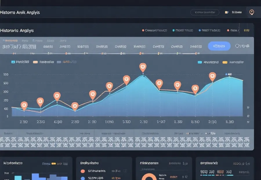 历史走势分析示意图